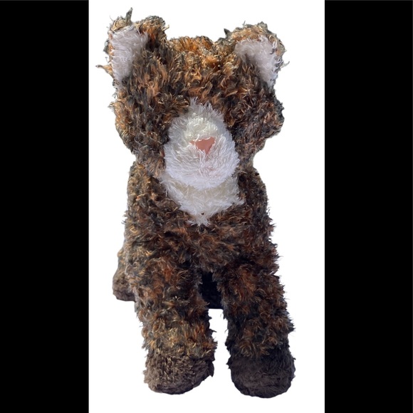 Douglas Cuddle Toy Super Soft brown ginger tiger cat 8” - Picture 3 of 10